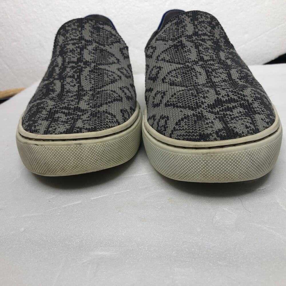 Rothy’s Shoes Snake Python Grey Slip On Flat Snea… - image 3
